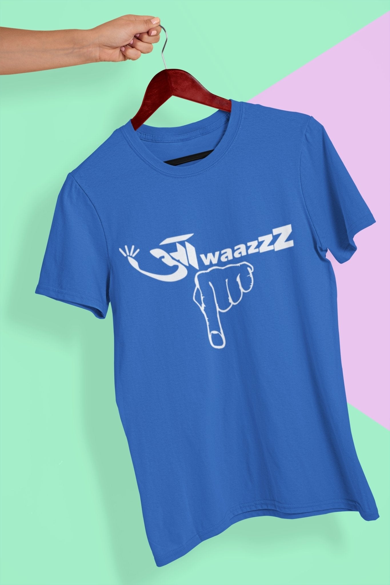 Awazz Women Half Sleeves T-shirt- FunkyTeesClub - Funky Tees Club