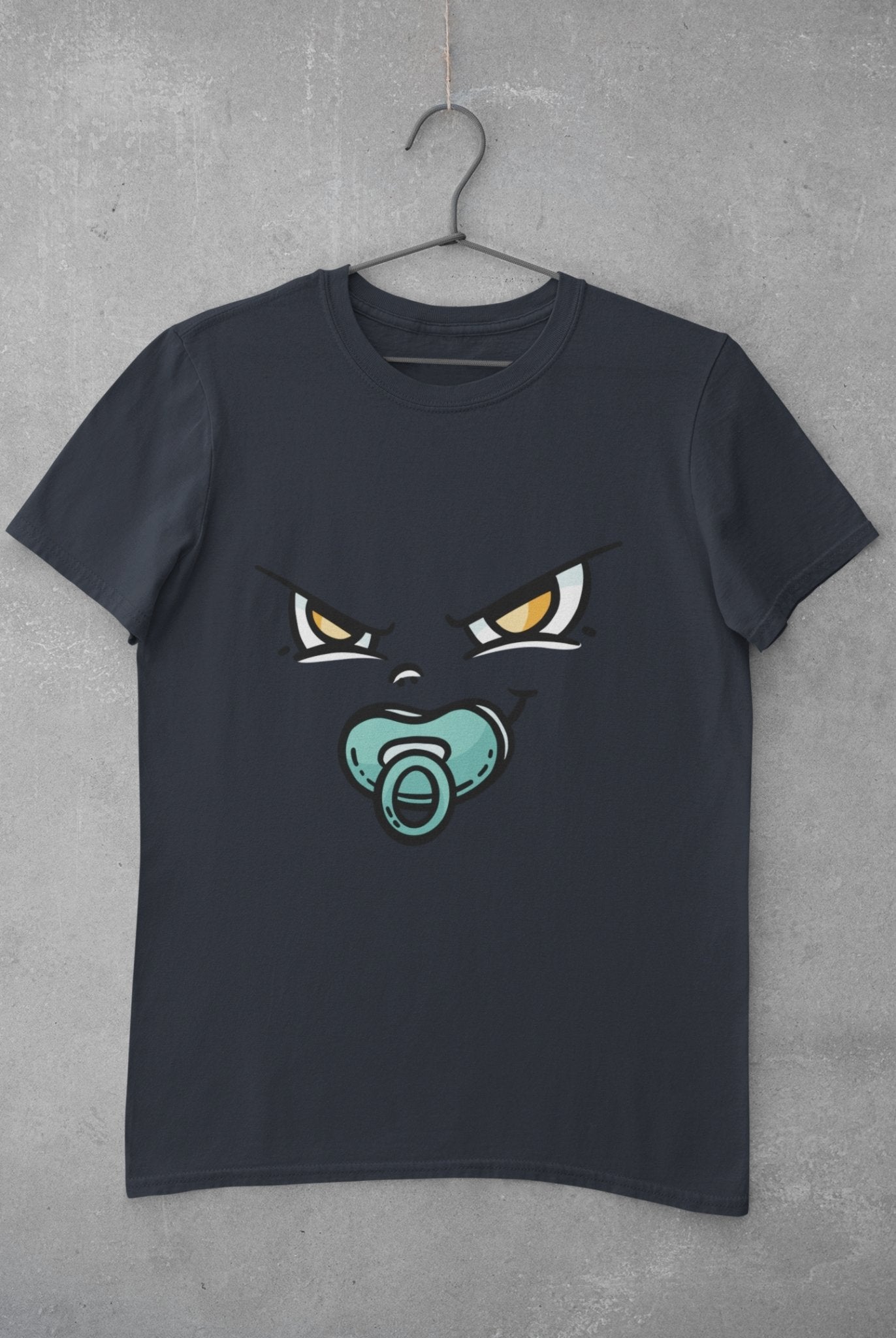 Baby Face Women Half Sleeves T-shirt- FunkyTeesClub - Funky Tees Club