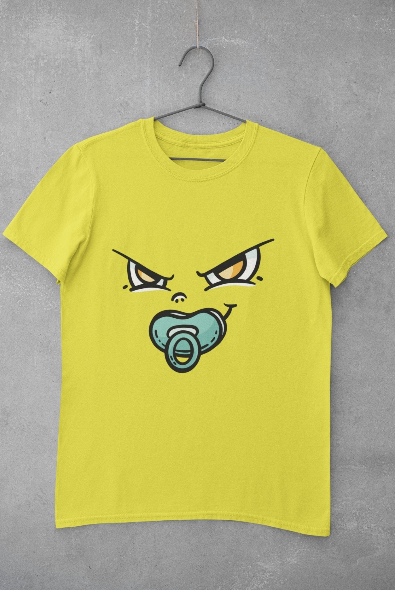 Baby Face Women Half Sleeves T-shirt- FunkyTeesClub - Funky Tees Club