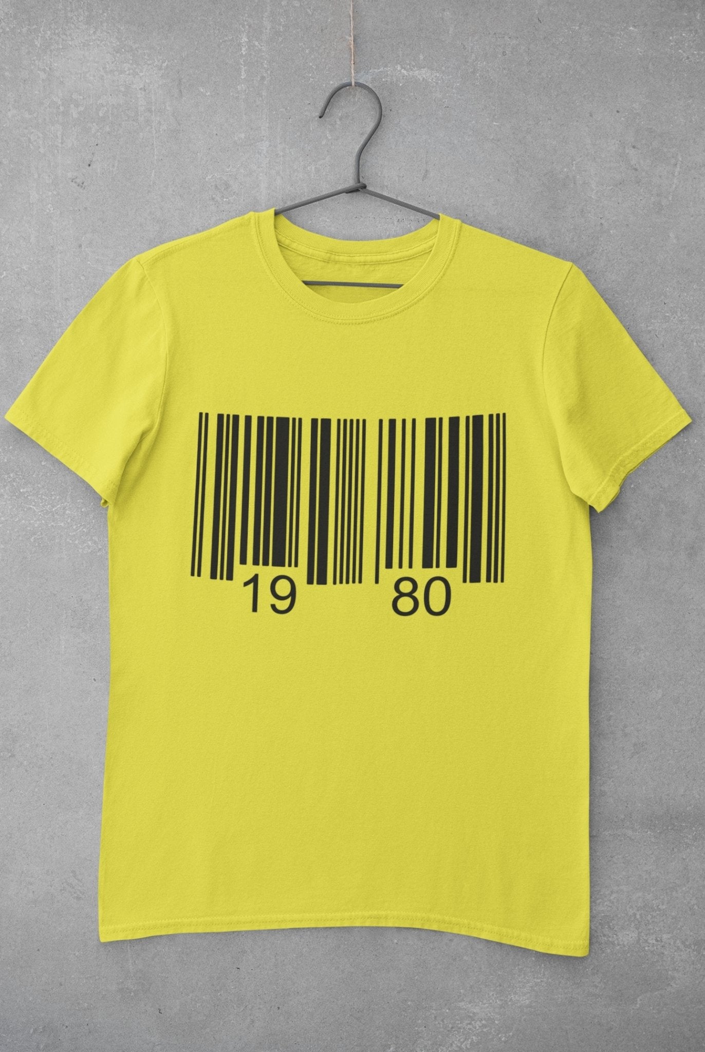 Bar Code Birthday Women Half Sleeves T-shirt- FunkyTeesClub - Funky Tees Club