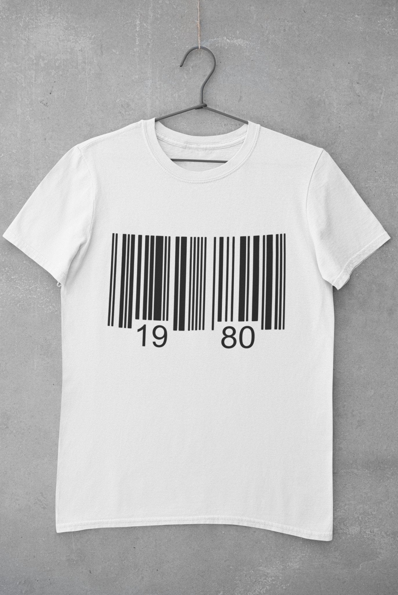 Bar Code Birthday Women Half Sleeves T-shirt- FunkyTeesClub - Funky Tees Club
