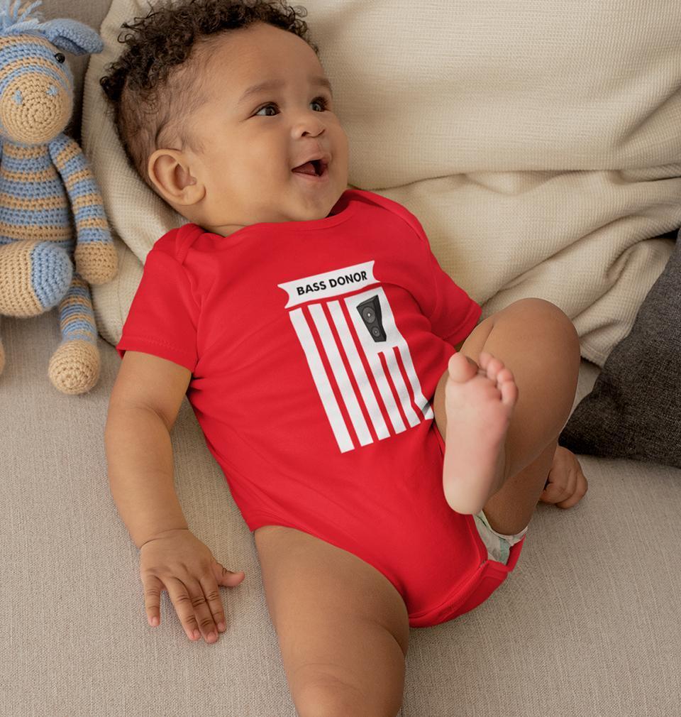 Bass Donor Rompers for Baby Boy- FunkyTradition FunkyTradition