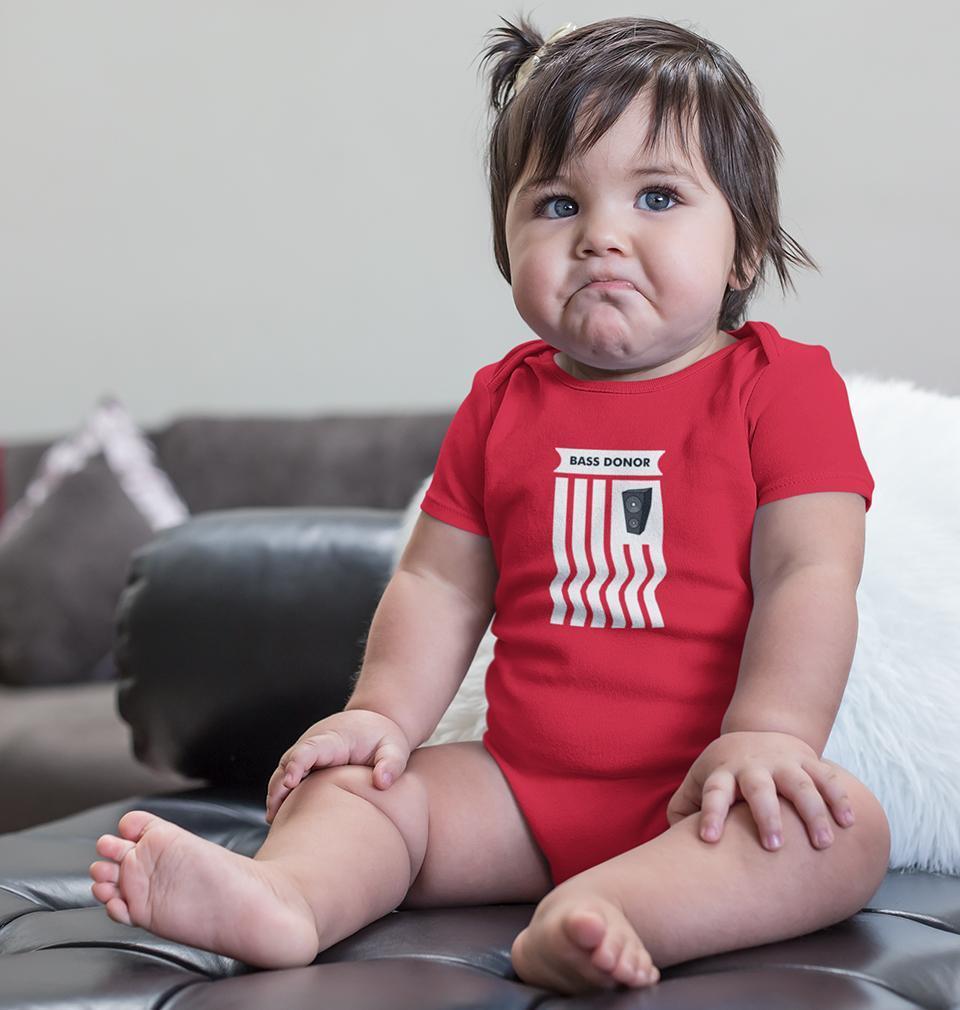 Bass Donor Rompers for Baby Girl- FunkyTradition FunkyTradition