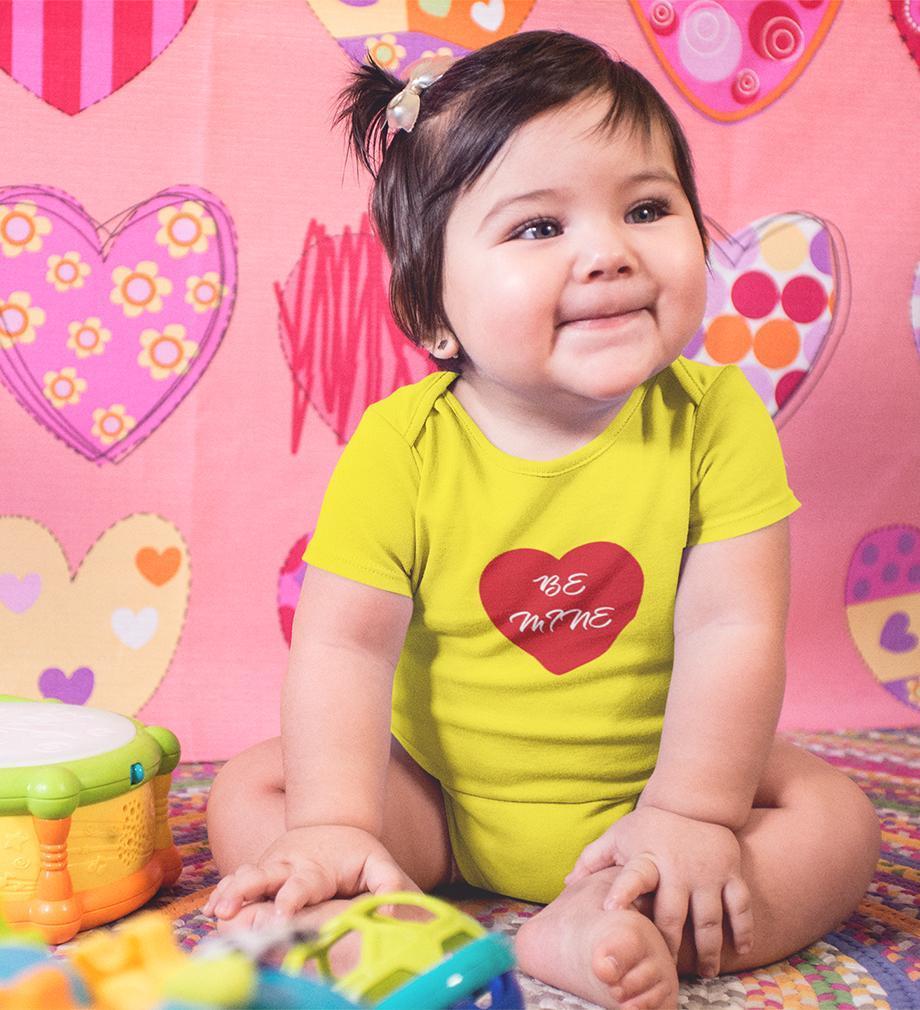 Be Mine Rompers for Baby Girl- FunkyTradition FunkyTradition