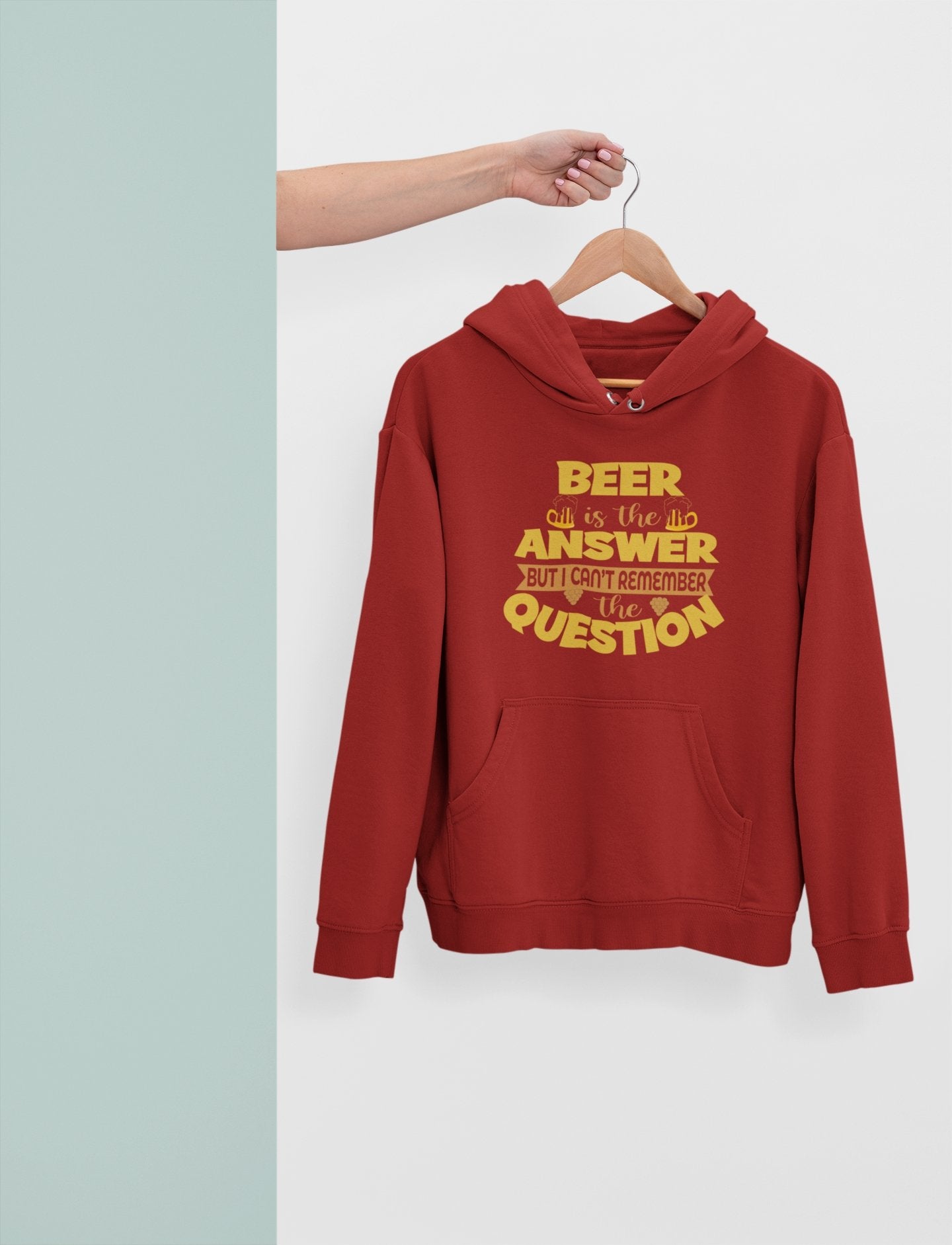 Beer Is The Answer Men Hoodies-FunkyTeesClub - Funky Tees Club