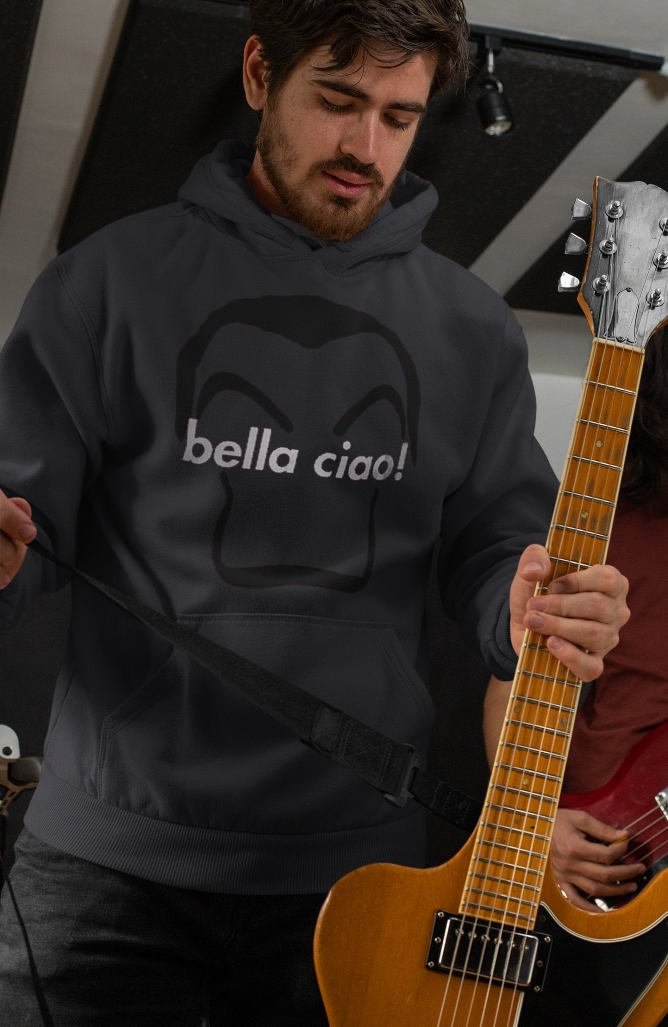 Bella Ciao Money Heist Men Hoodies-FunkyTeesClub - Funky Tees Club
