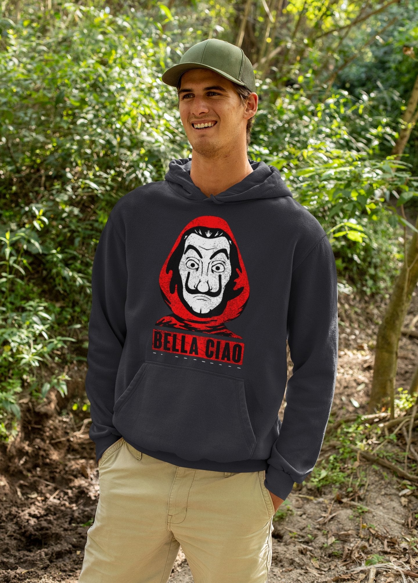 Bella Ciao Money Heist Men Hoodies-FunkyTeesClub - Funky Tees Club
