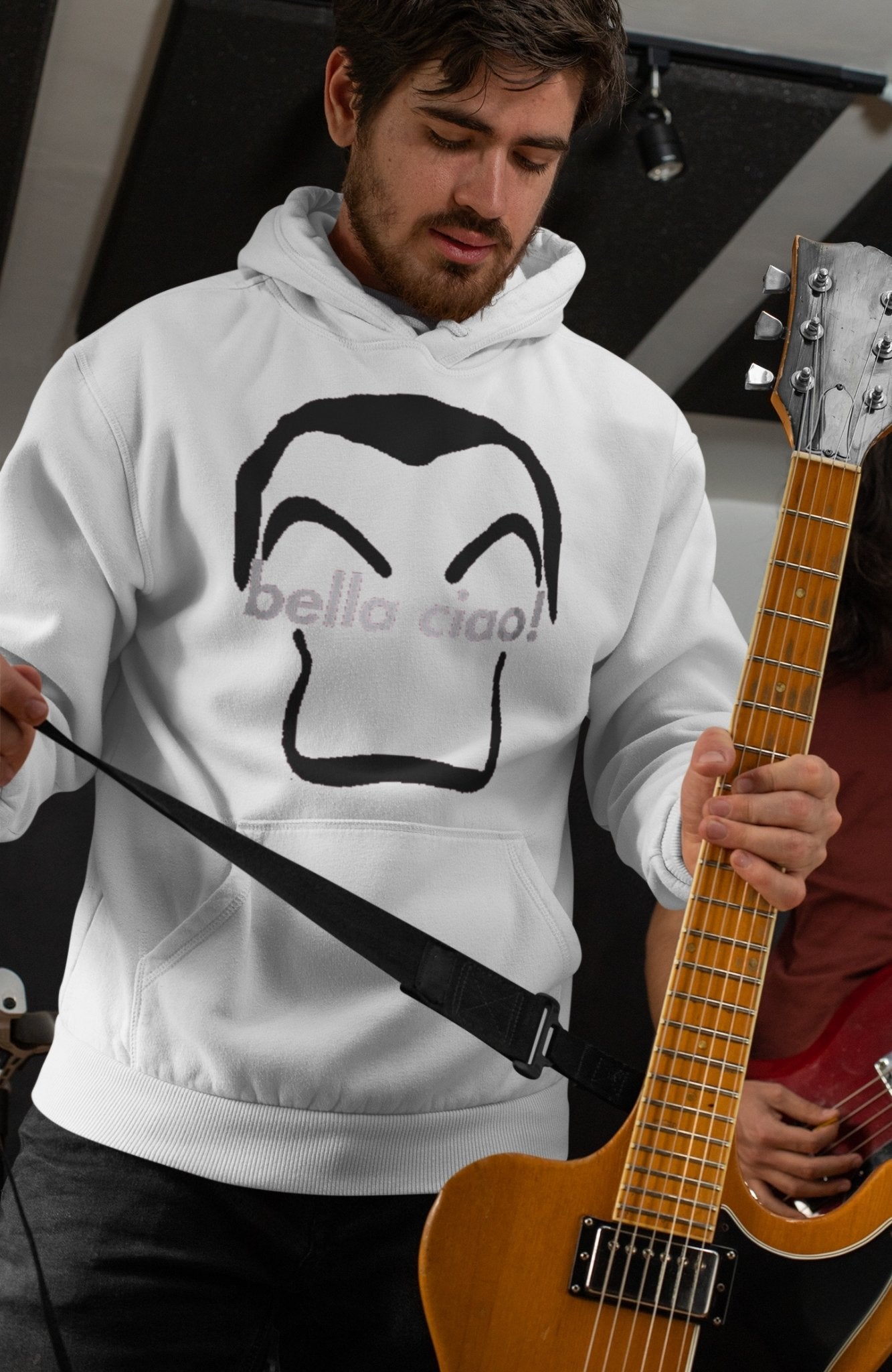 Bella Ciao Money Heist Men Hoodies-FunkyTeesClub - Funky Tees Club