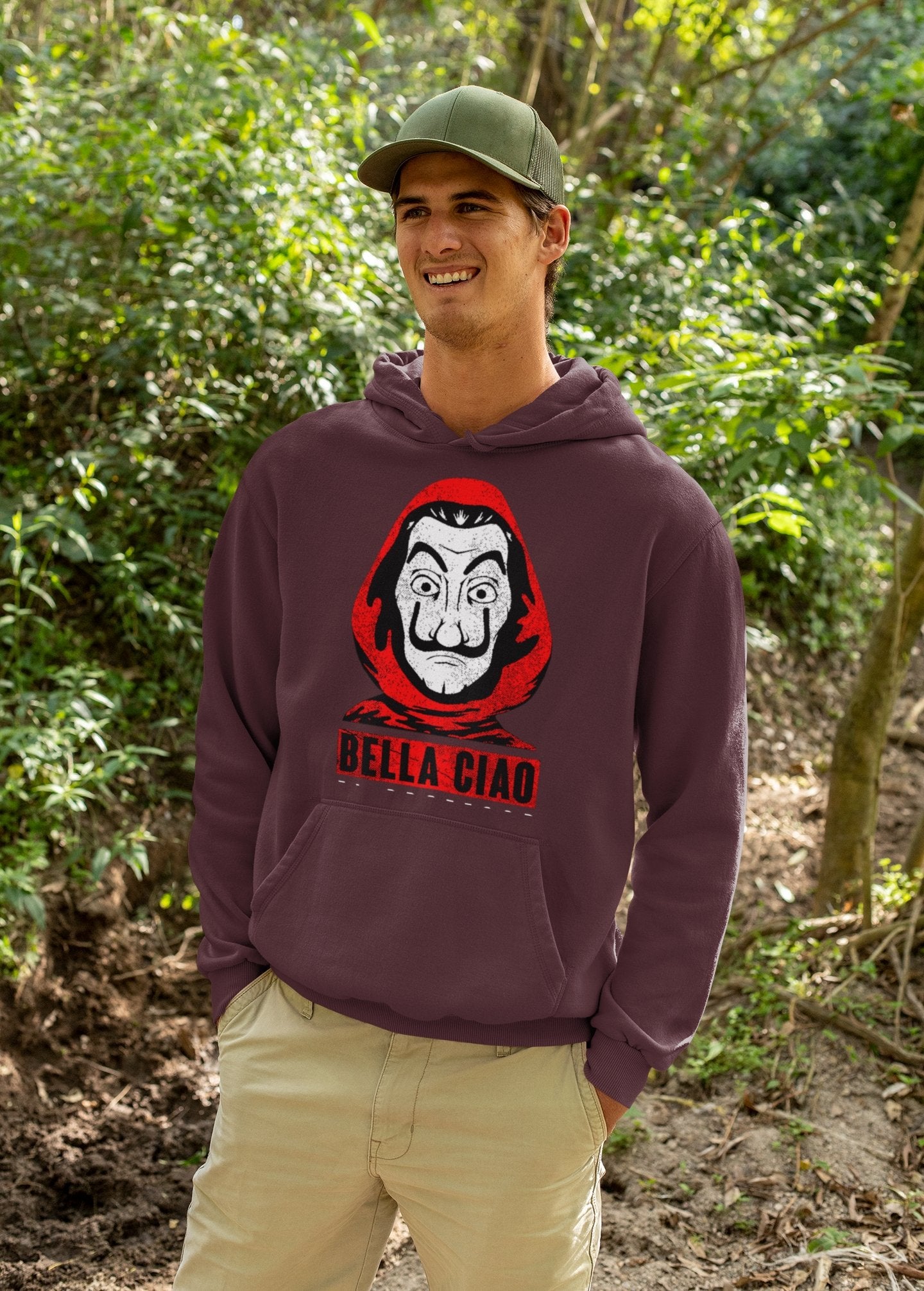 Bella Ciao Money Heist Men Hoodies-FunkyTeesClub - Funky Tees Club