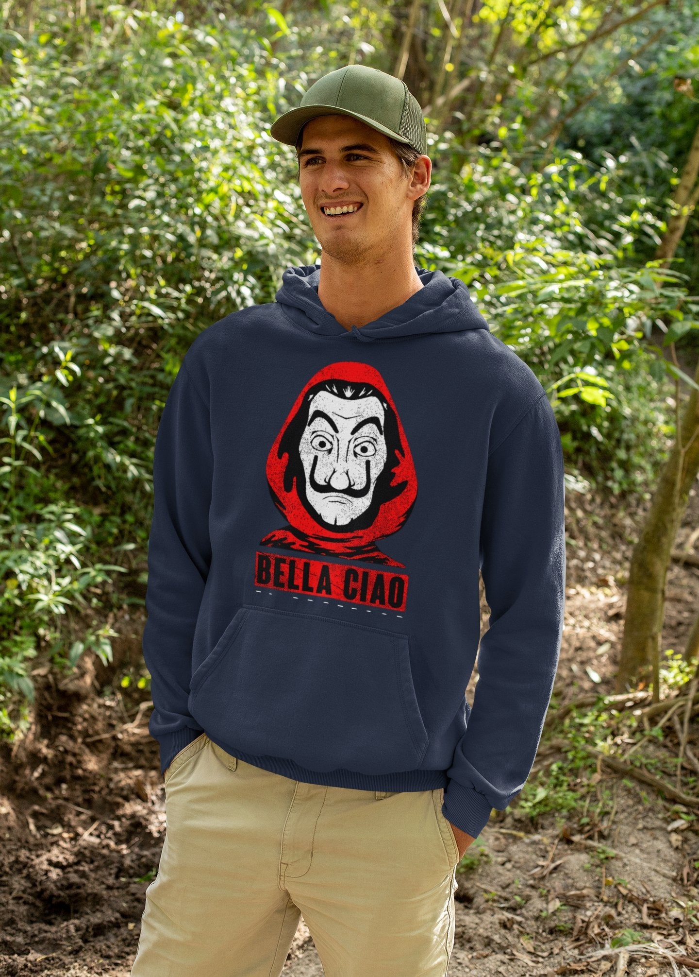 Bella Ciao Money Heist Men Hoodies-FunkyTeesClub - Funky Tees Club
