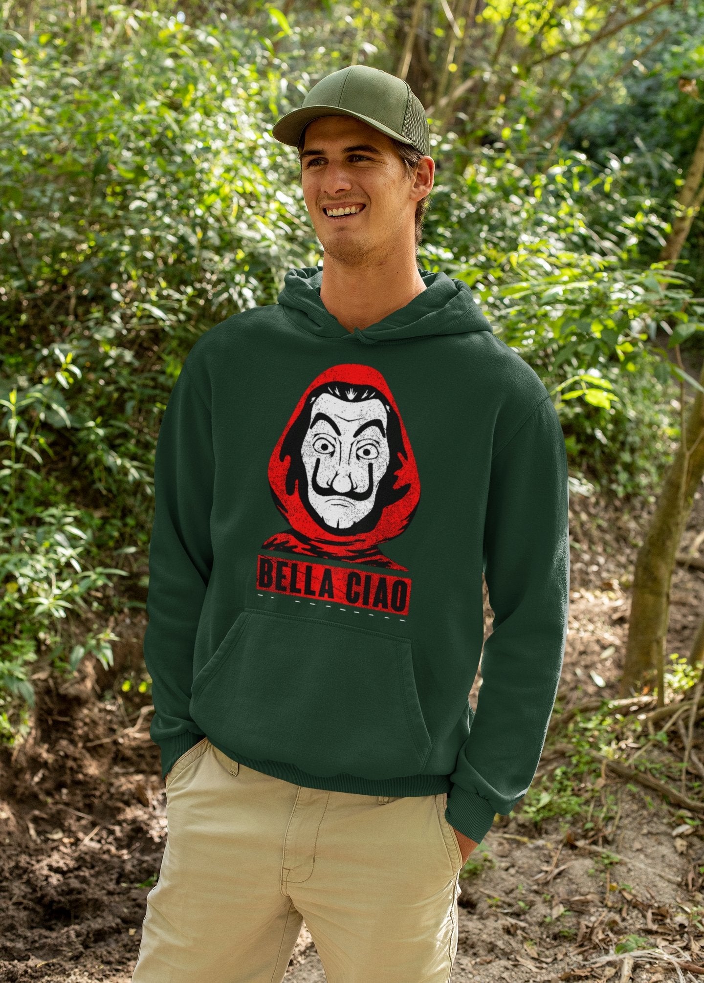 Bella Ciao Money Heist Men Hoodies-FunkyTeesClub - Funky Tees Club