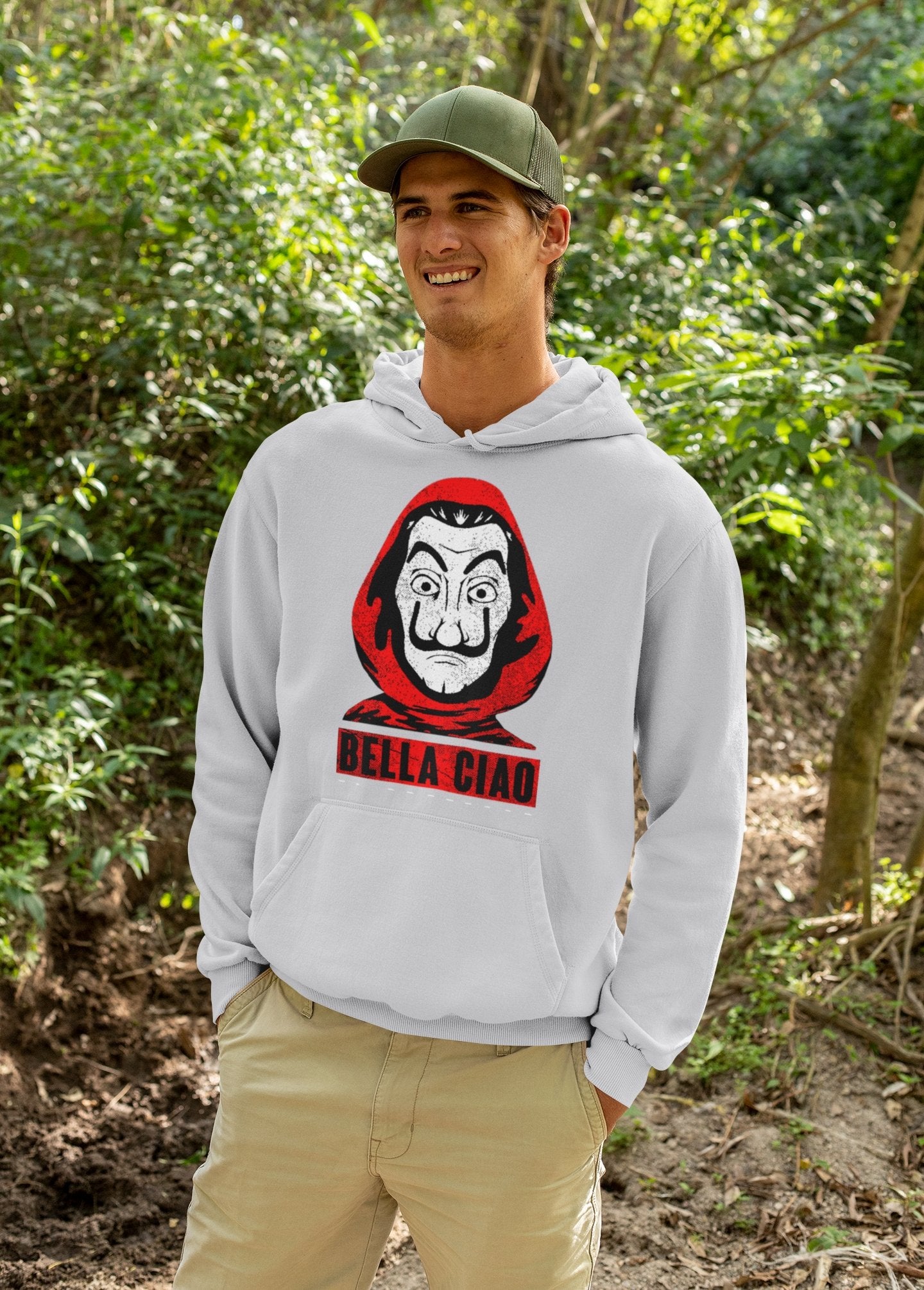 Bella Ciao Money Heist Men Hoodies-FunkyTeesClub - Funky Tees Club