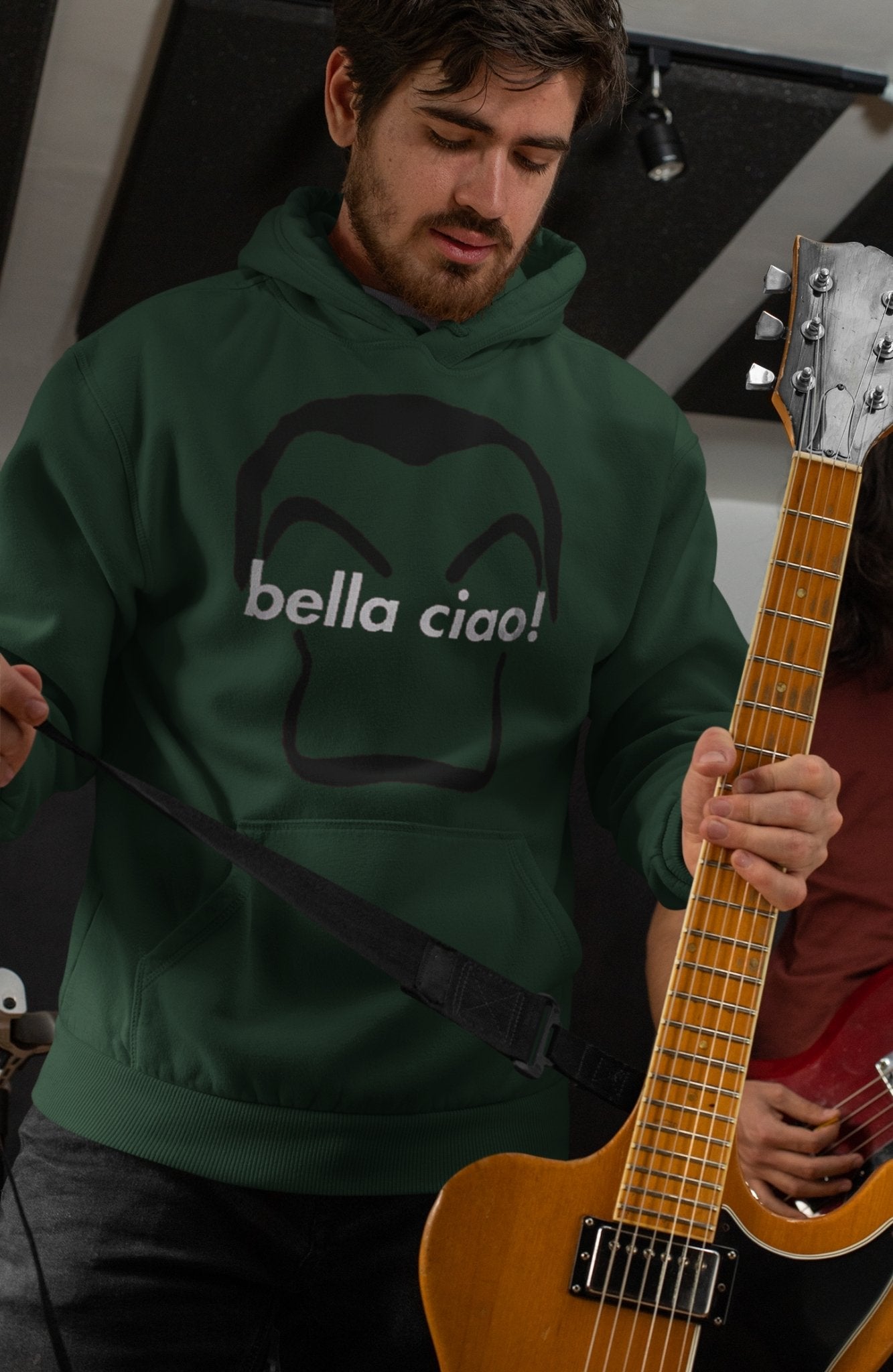 Bella Ciao Money Heist Men Hoodies-FunkyTeesClub - Funky Tees Club