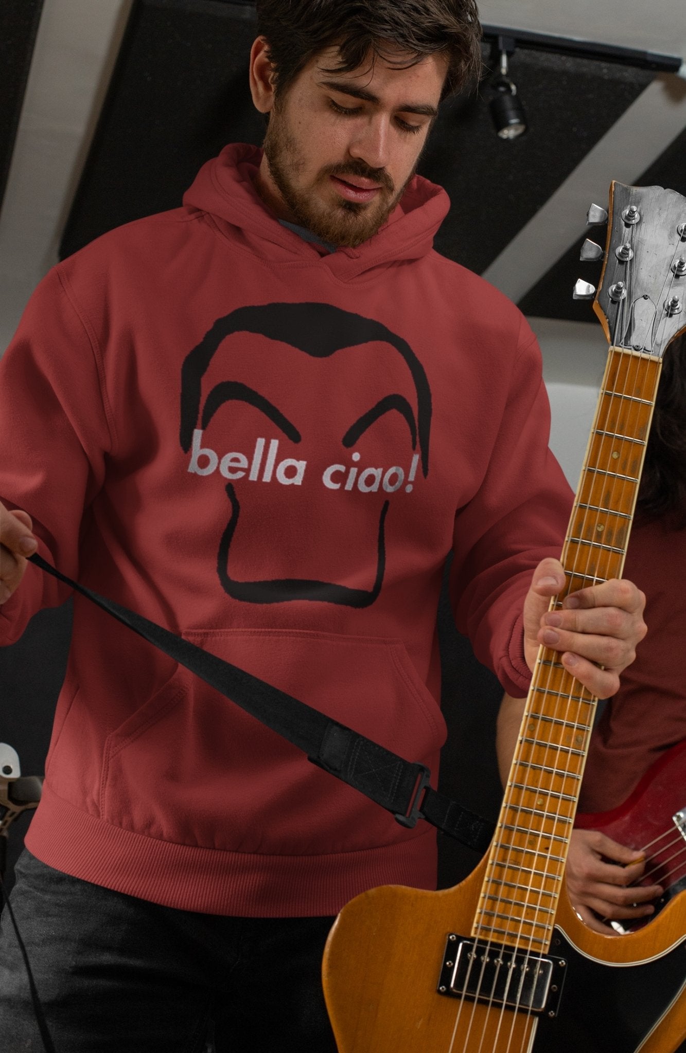 Bella Ciao Money Heist Men Hoodies-FunkyTeesClub - Funky Tees Club