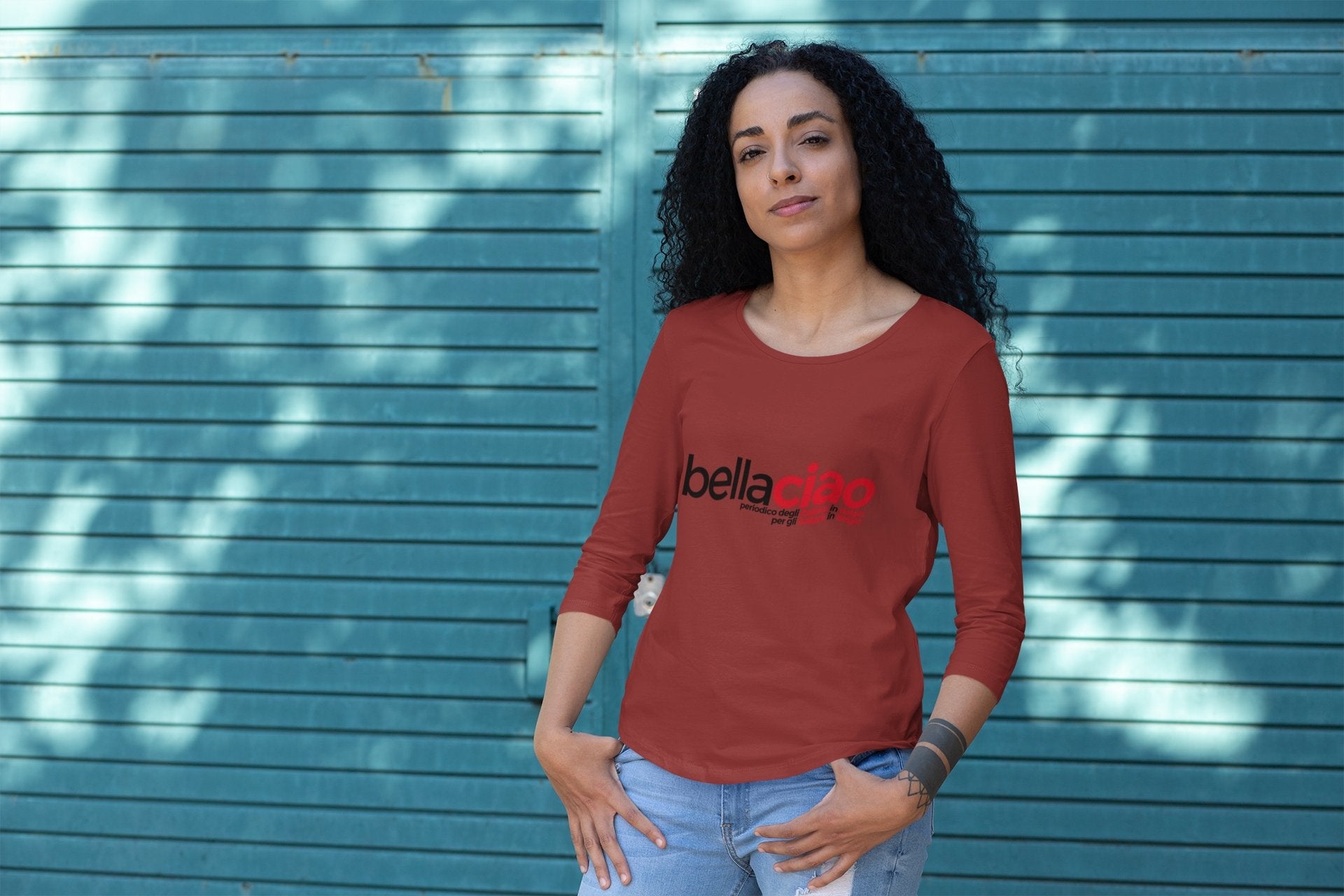 Bella Ciao Money Heist Women Full Sleeves T-Shirts-FunkyTeesClub - Funky Tees Club