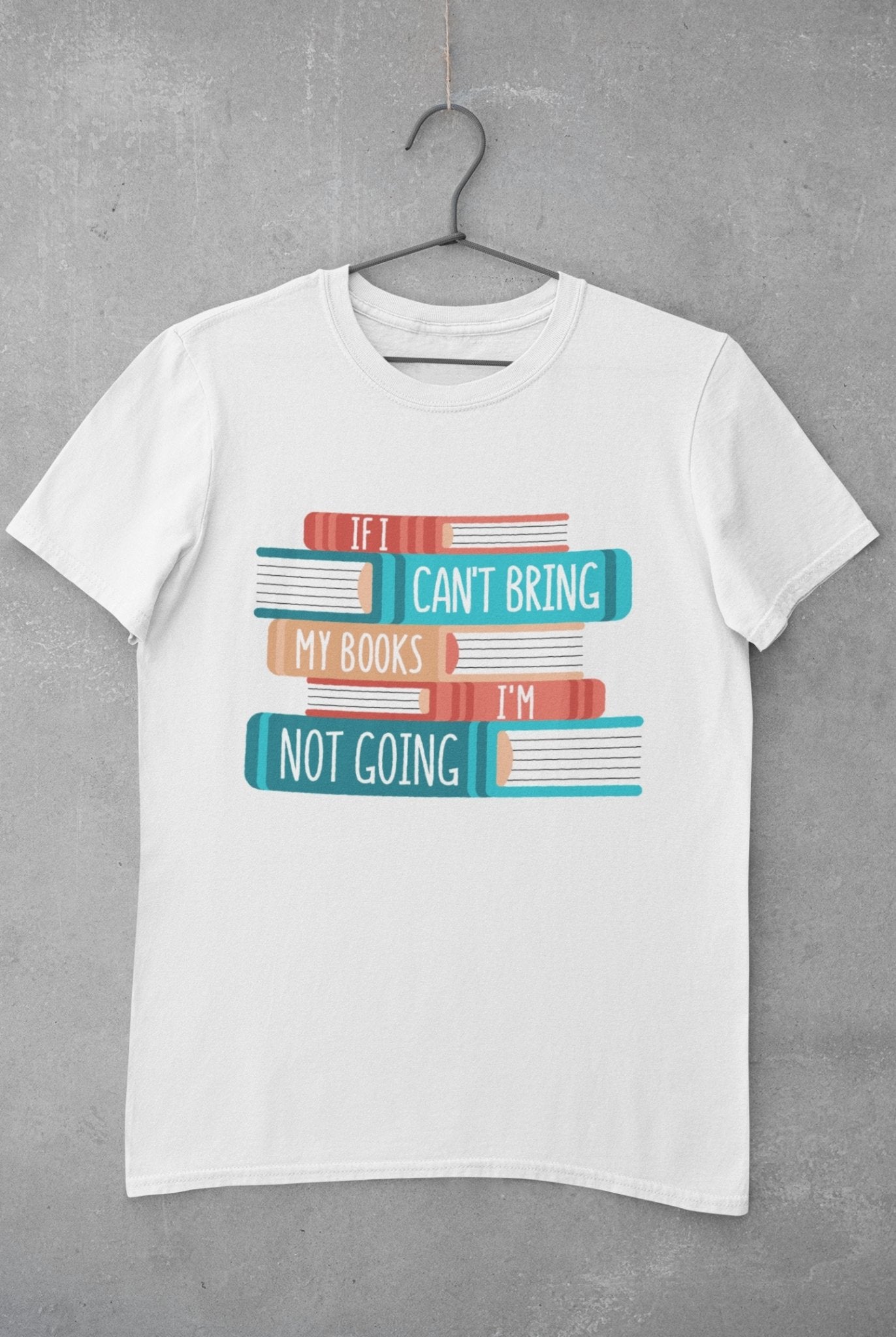 Books Mens Half Sleeves T-shirt- FunkyTeesClub - Funky Tees Club