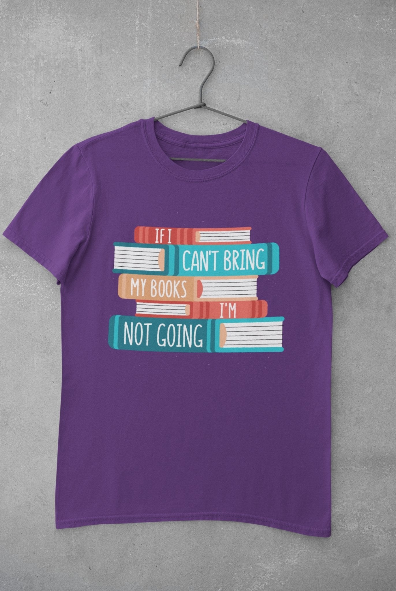 Books Mens Half Sleeves T-shirt- FunkyTeesClub - Funky Tees Club