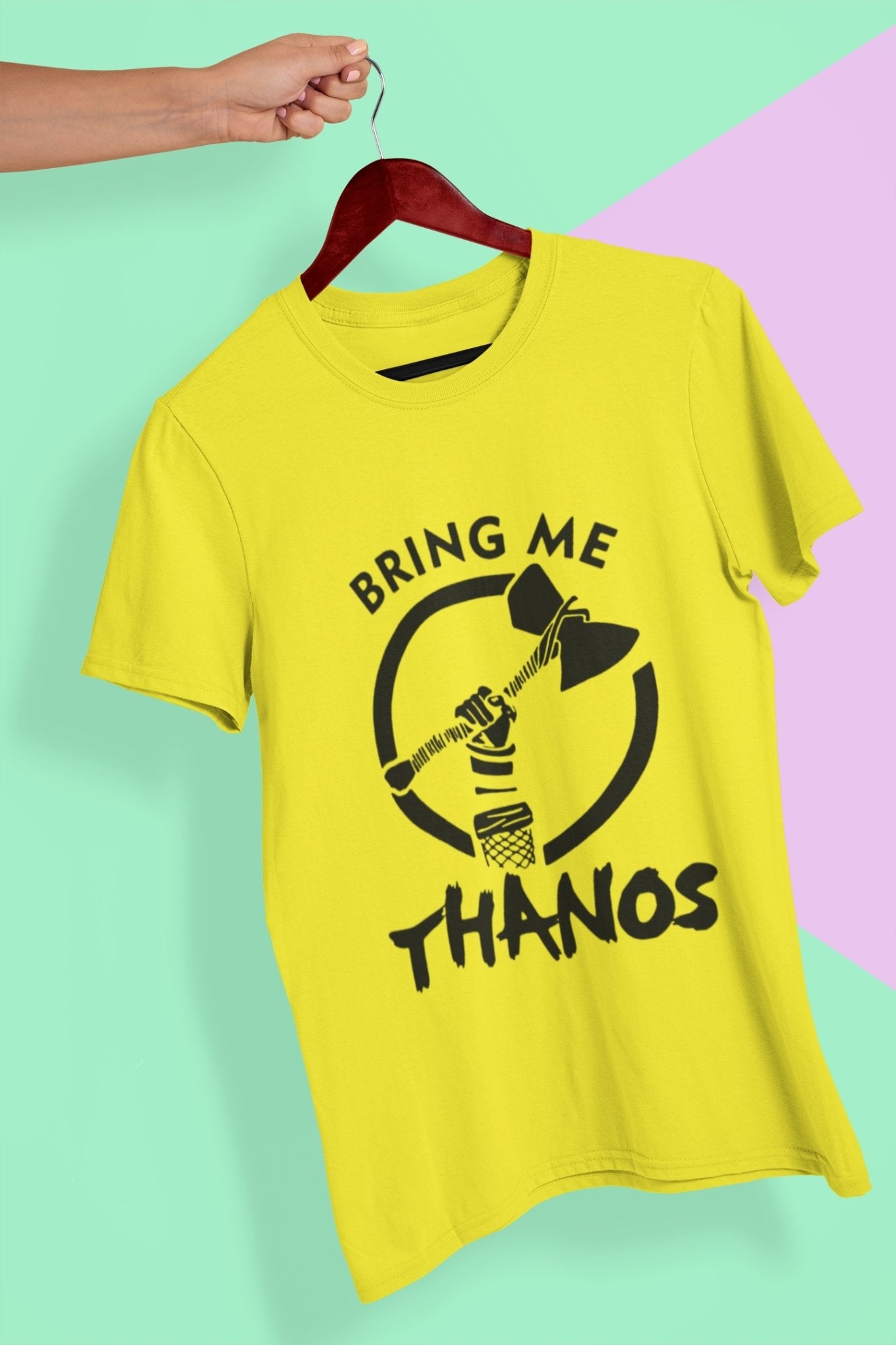 Bring Me Thanos Women Half Sleeves T-shirt- FunkyTeesClub - Funky Tees Club