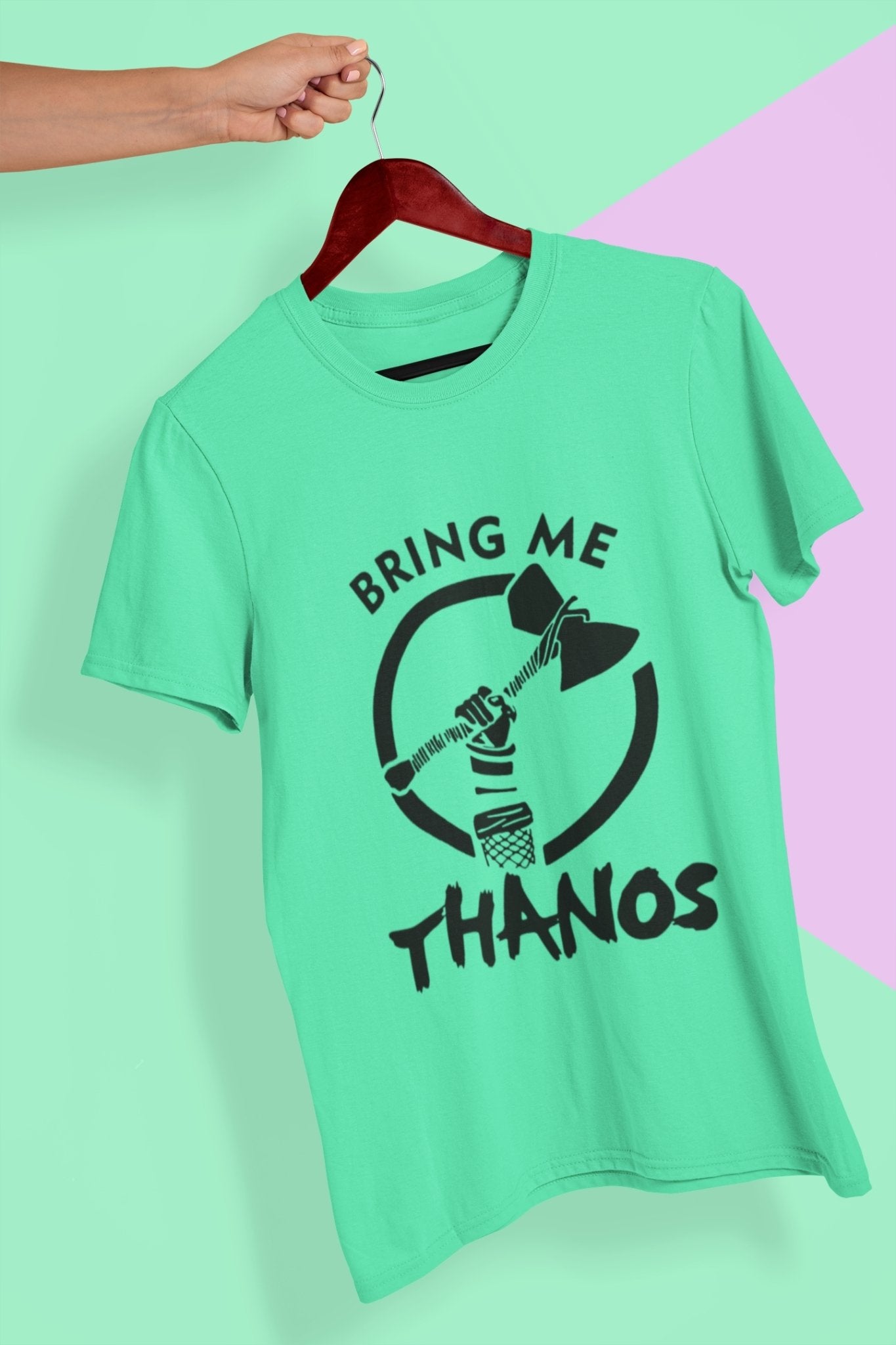 Bring Me Thanos Women Half Sleeves T-shirt- FunkyTeesClub - Funky Tees Club