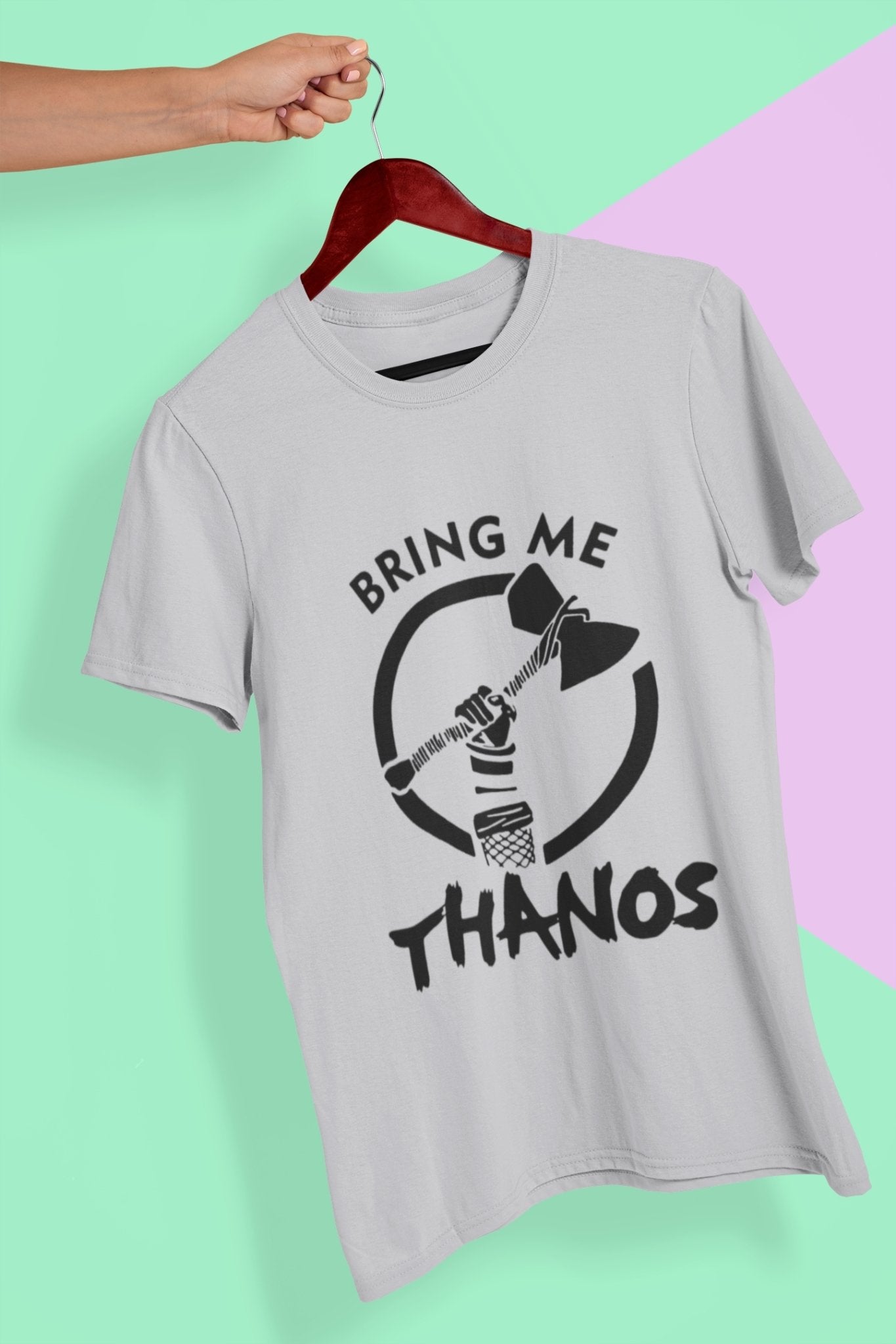 Bring Me Thanos Women Half Sleeves T-shirt- FunkyTeesClub - Funky Tees Club