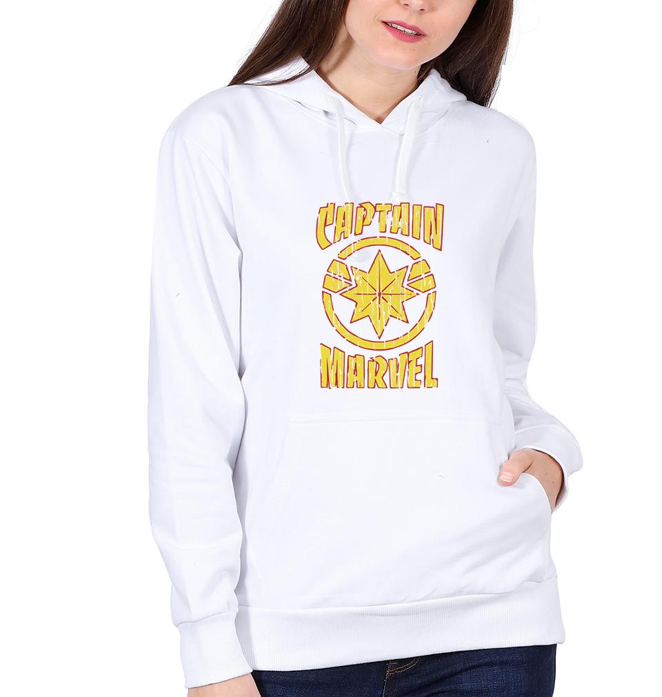 Captain Marvel Hoodies for Women-FunkyTeesClub - FunkyTeesClub
