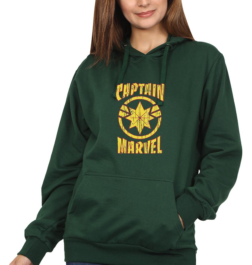 Captain Marvel Hoodies for Women-FunkyTeesClub - FunkyTeesClub