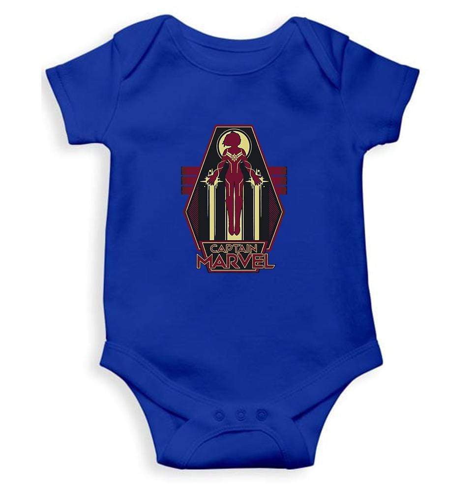 Captain Marvel Superhero Rompers for Baby Boy - FunkyTradition FunkyTradition