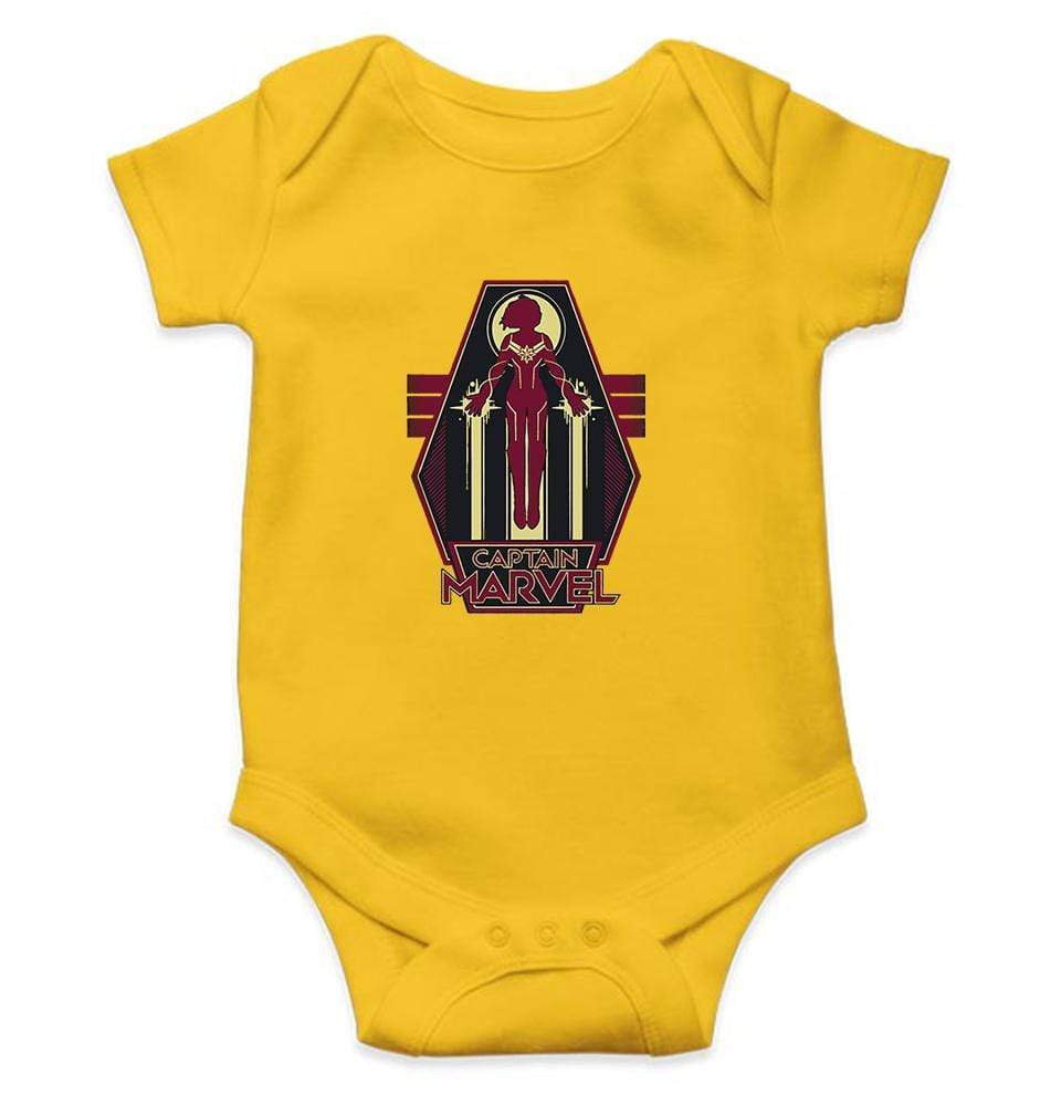 Captain Marvel Superhero Rompers for Baby Boy - FunkyTradition FunkyTradition