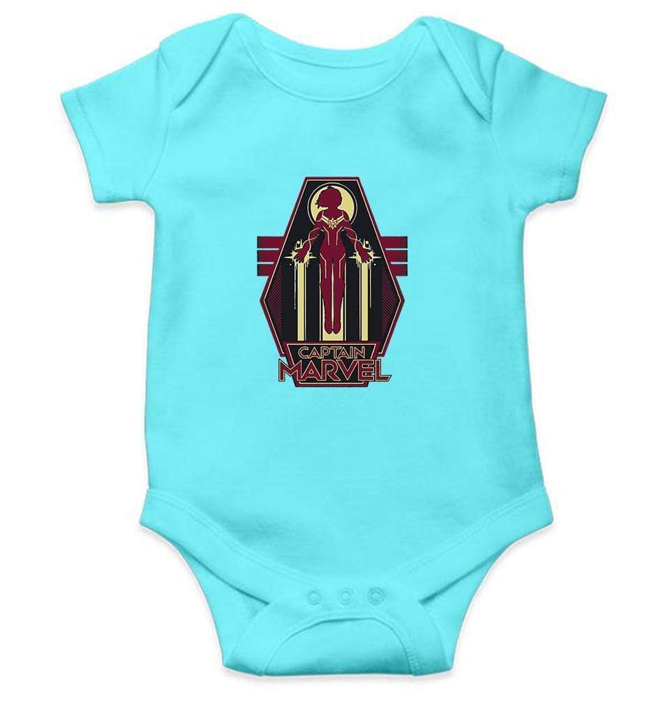 Captain Marvel Superhero Rompers for Baby Boy - FunkyTradition FunkyTradition