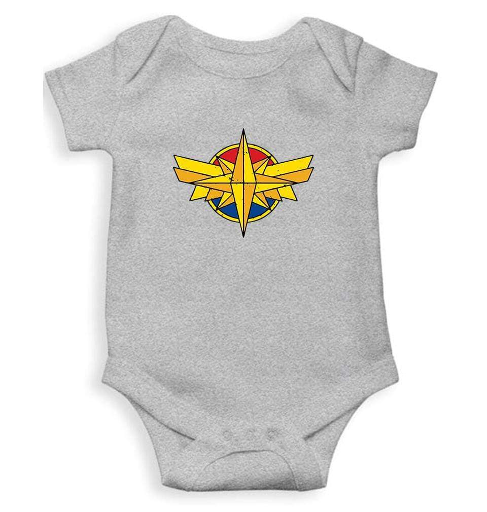 Captain Marvel Superhero Rompers for Baby Boy - FunkyTradition FunkyTradition