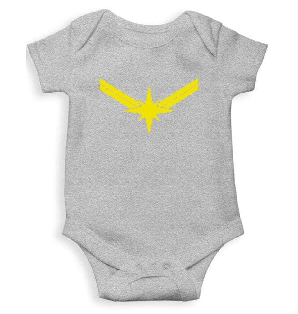 Captain Marvel Superhero Rompers for Baby Boy - FunkyTradition FunkyTradition