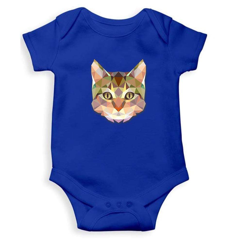 Cat Abstract Rompers for Baby Girl- FunkyTradition FunkyTradition