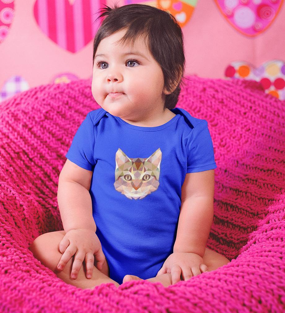 Cat Abstract Rompers for Baby Girl- FunkyTradition FunkyTradition