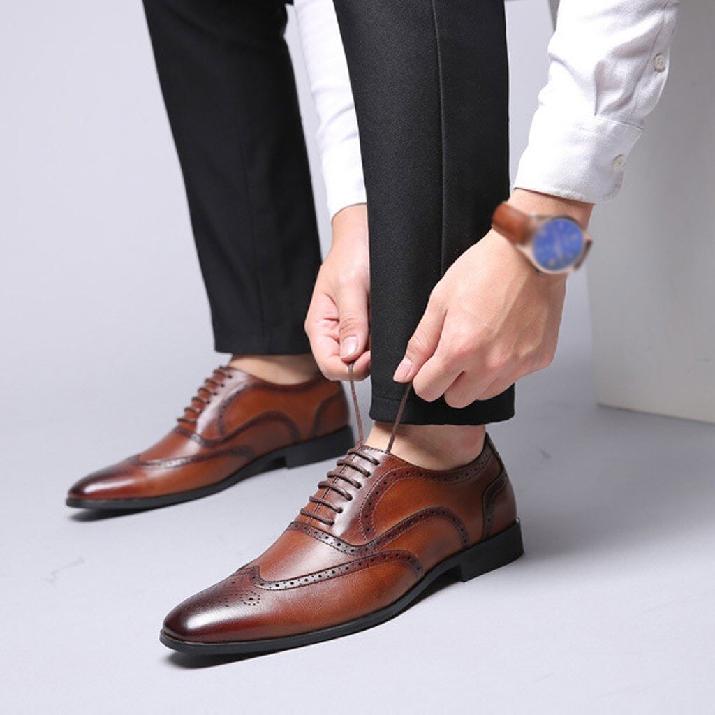 Men s Pointed dile Toe Formal Business