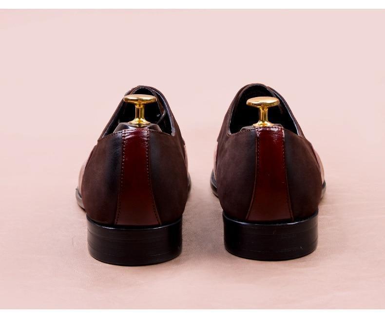 Classic Business Formal Wedding Party Wear Shoes For Men-FunkyTradition - FunkyTradition