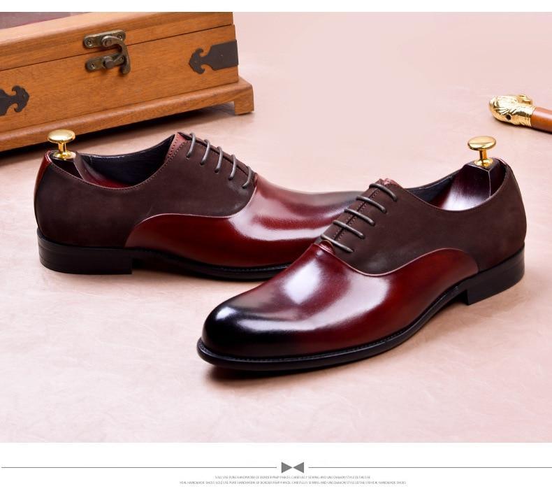 Classic Business Formal Wedding Party Wear Shoes For Men-FunkyTradition - FunkyTradition