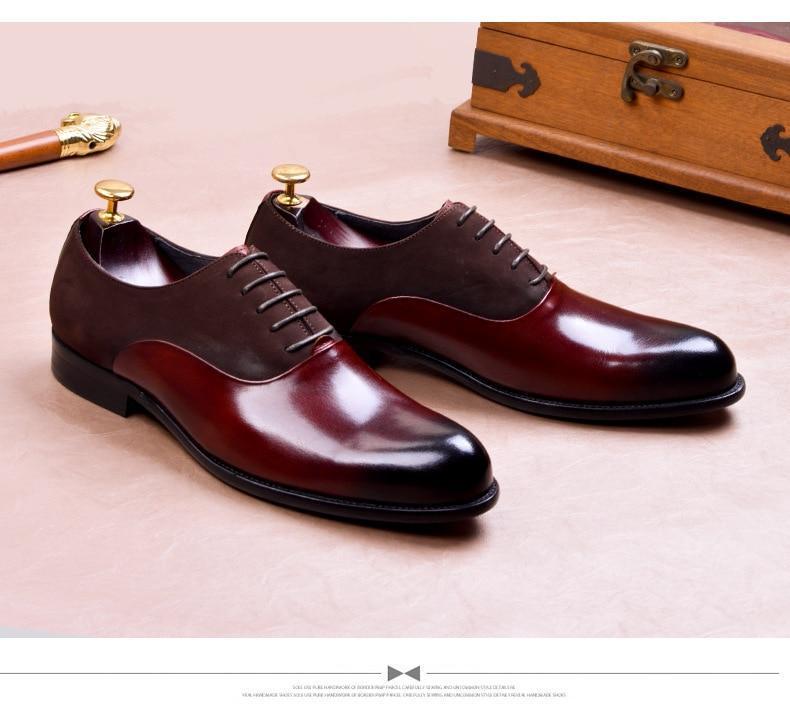 Classic Business Formal Wedding Party Wear Shoes For Men-FunkyTradition - FunkyTradition