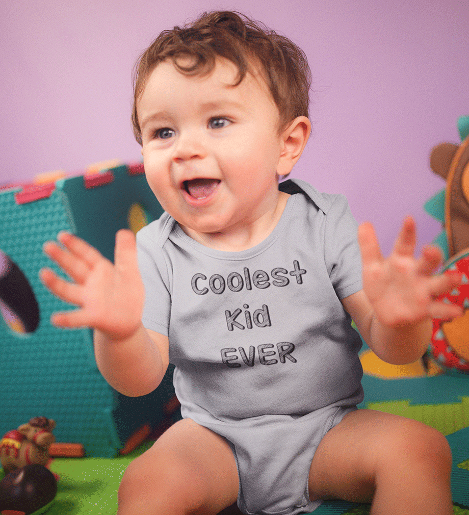 Coolest Kid Ever Rompers for Baby Boy- FunkyTradition FunkyTradition