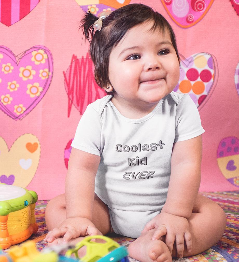 Coolest Kid Ever Rompers for Baby Girl- FunkyTradition FunkyTradition