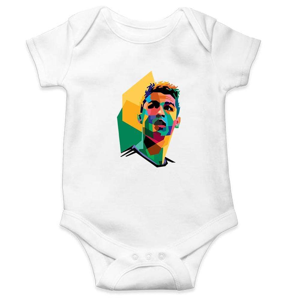 Cristiano Ronaldo CR7 Rompers for Baby Girl- FunkyTradition FunkyTradition
