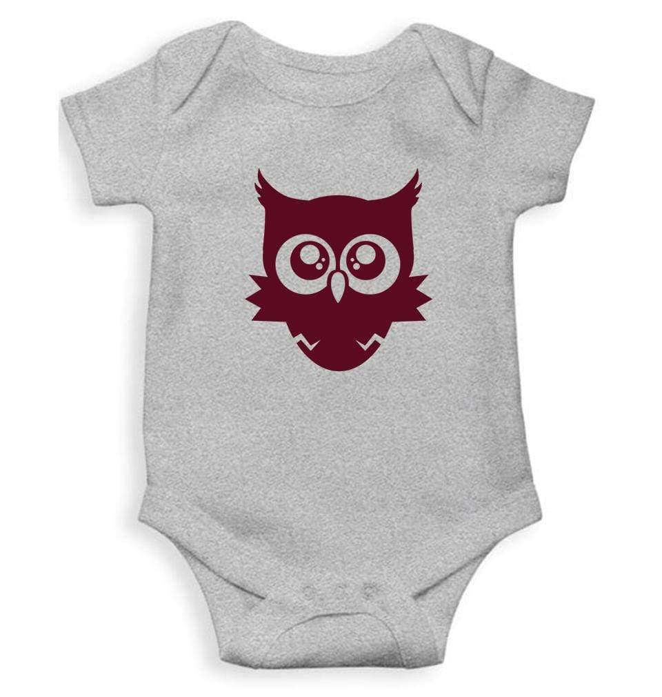 Cute Baby Owl Abstract Rompers for Baby Girl- FunkyTradition FunkyTradition