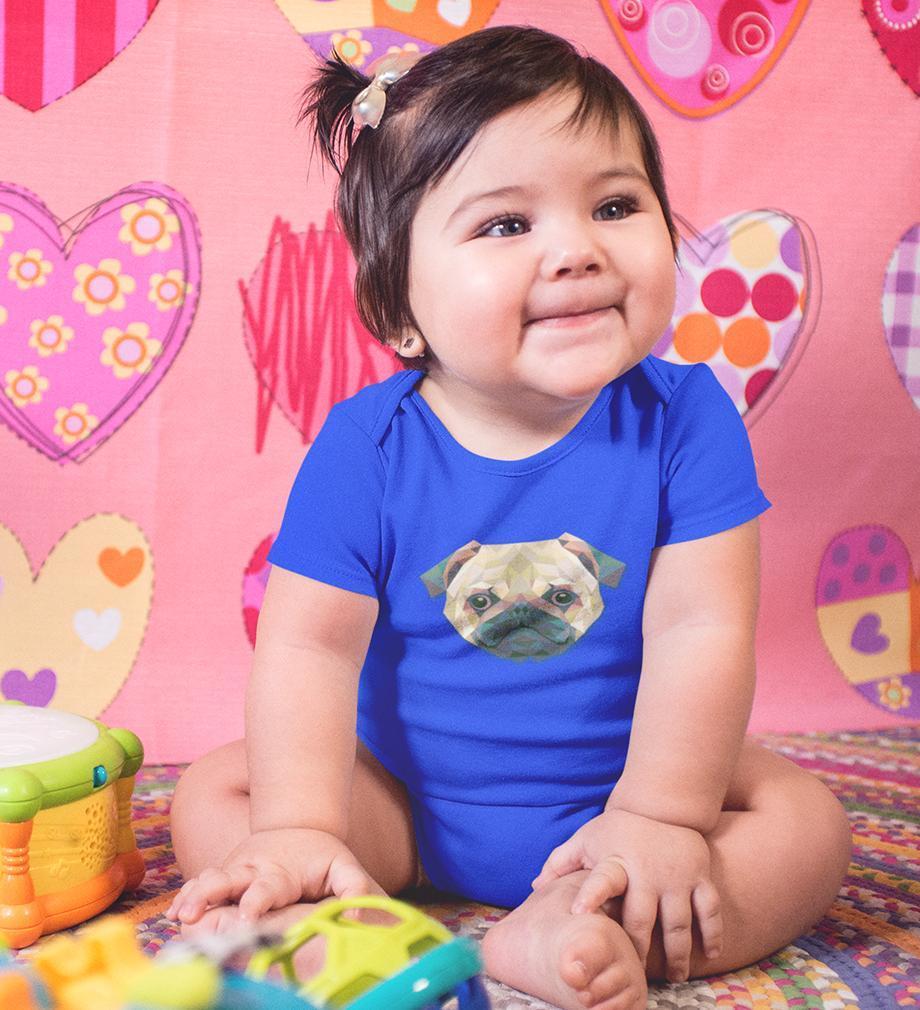 Dog Abstract Abstract Rompers for Baby Girl- FunkyTradition FunkyTradition