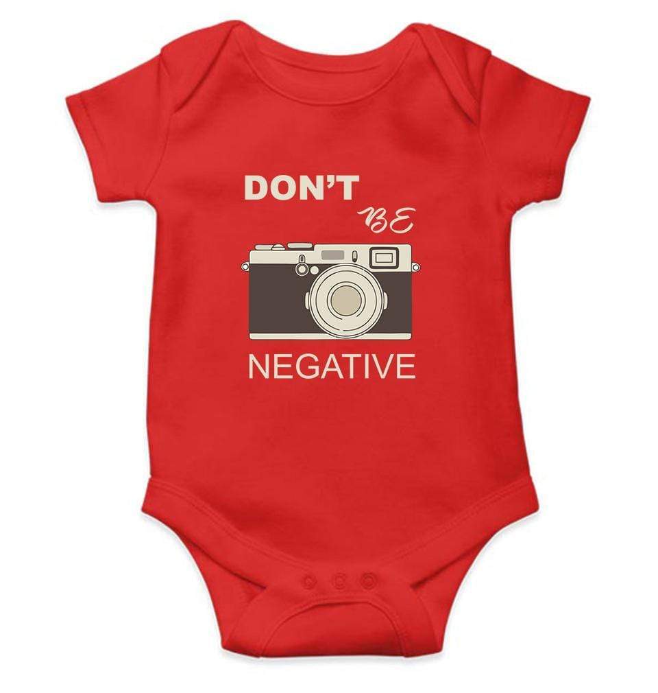 Dont be negative Rompers for Baby Boy- FunkyTradition FunkyTradition