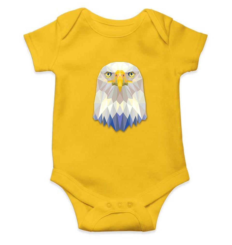 Eagle Abstract Rompers for Baby Girl- FunkyTradition FunkyTradition