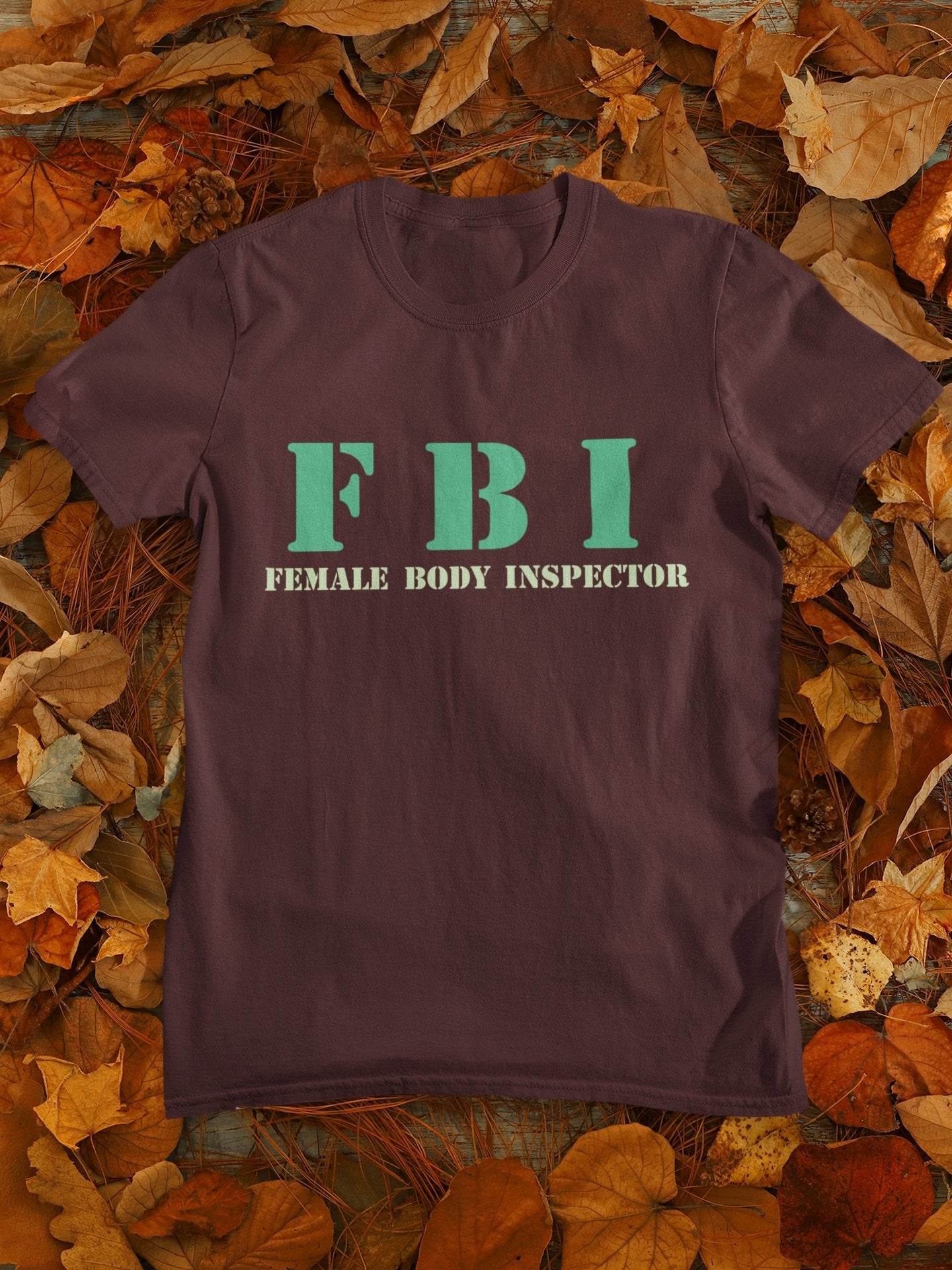 Fbi Typography Mens Half Sleeves T-shirt- FunkyTeesClub - Funky Tees Club