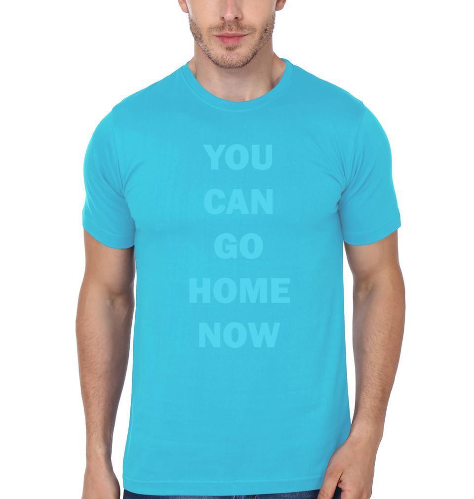 FunkyTradition You Can Go Home Now Gym Sweat Half Sleeves T-Shirt Clothing FunkyTradition