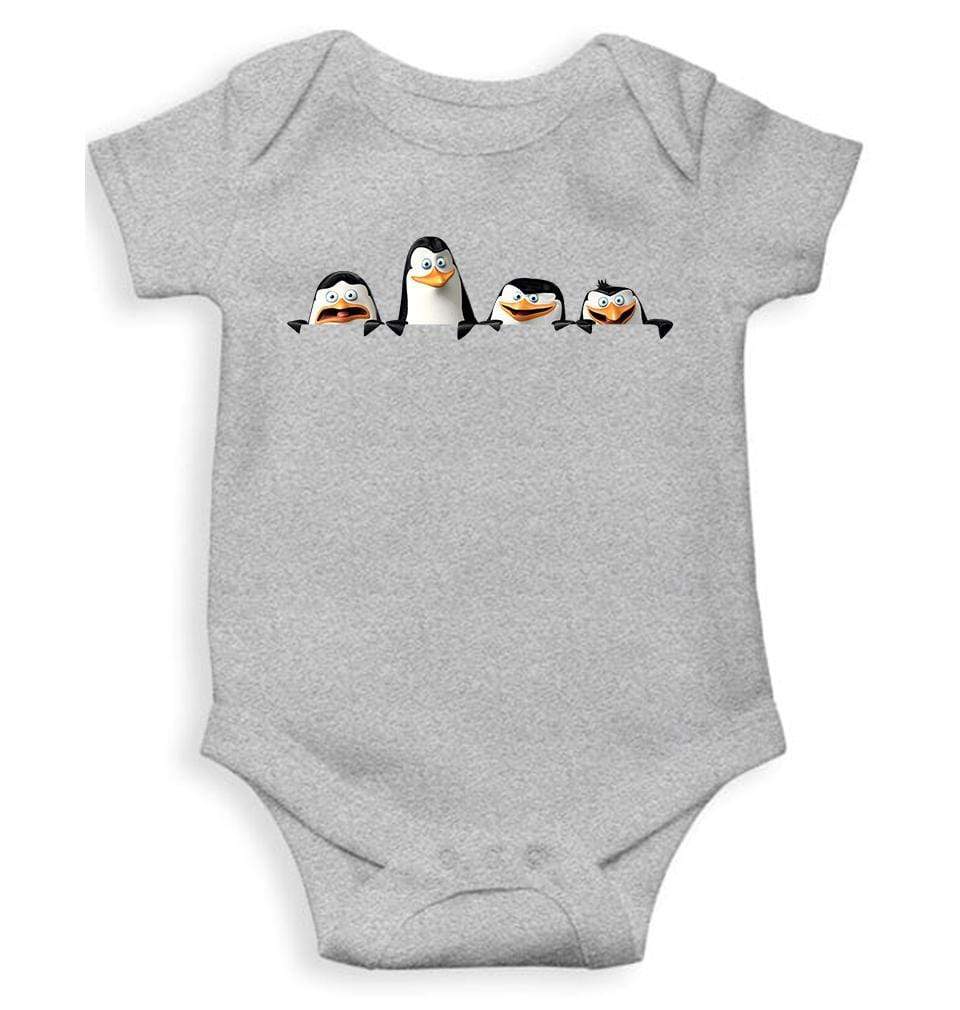 Funny Penguins Looking Abstract Rompers for Baby Girl- FunkyTradition FunkyTradition