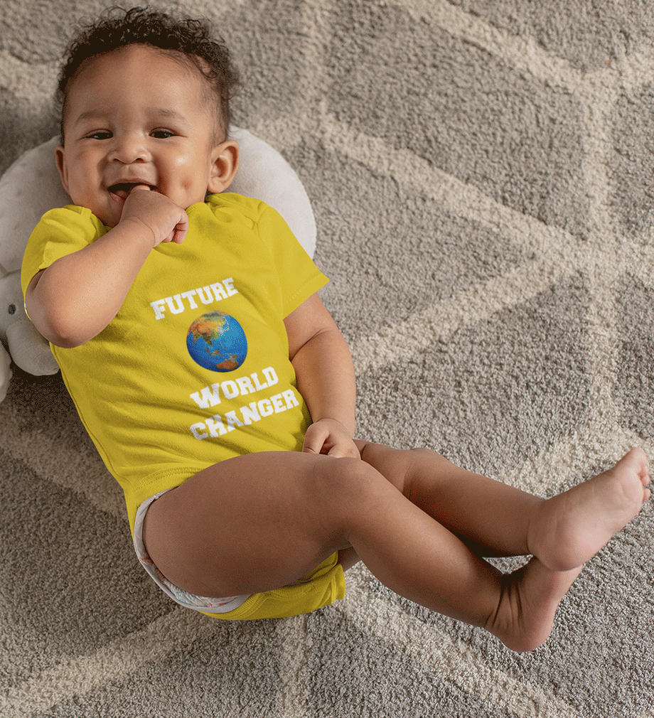 Future World Changer Rompers for Baby Boy- FunkyTradition FunkyTradition