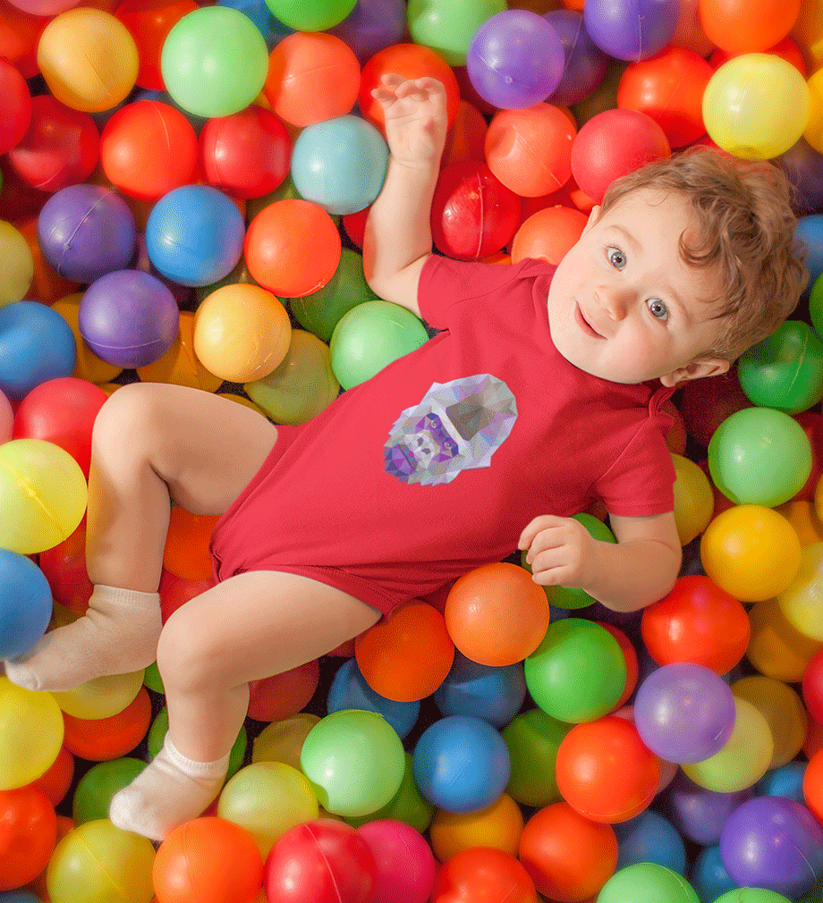 Gorilla Abstract Rompers for Baby Boy- FunkyTradition FunkyTradition