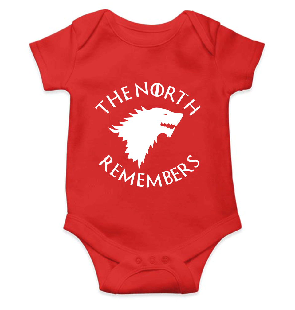 GOT Game Of Thrones North Remembers Rompers for Baby Boy- FunkyTradition FunkyTradition